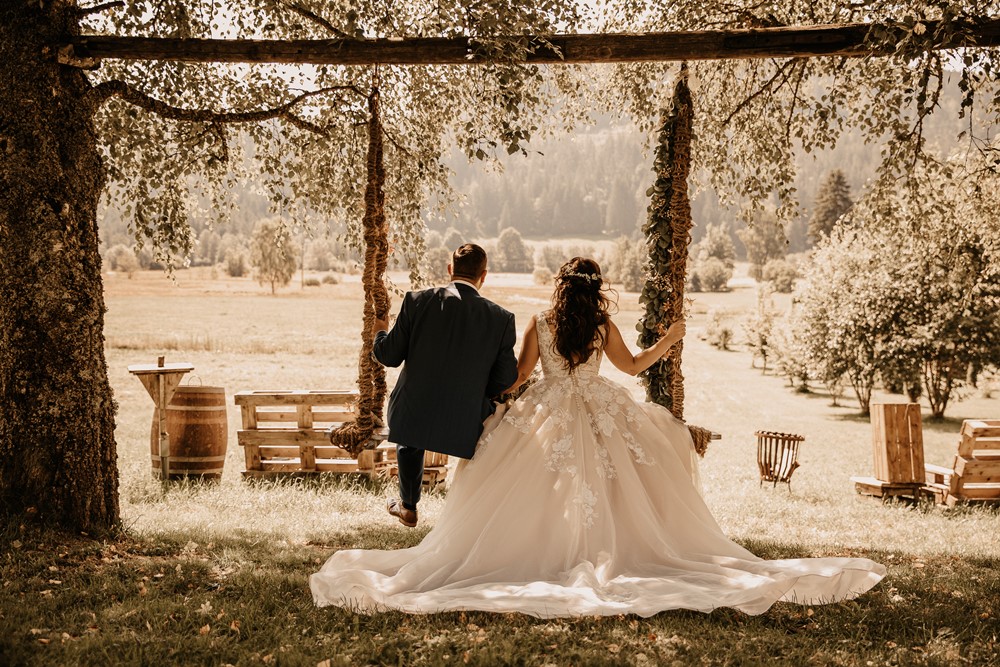 Zauberhafte Hochzeit auf dem Henslerhof im Schwarzwald